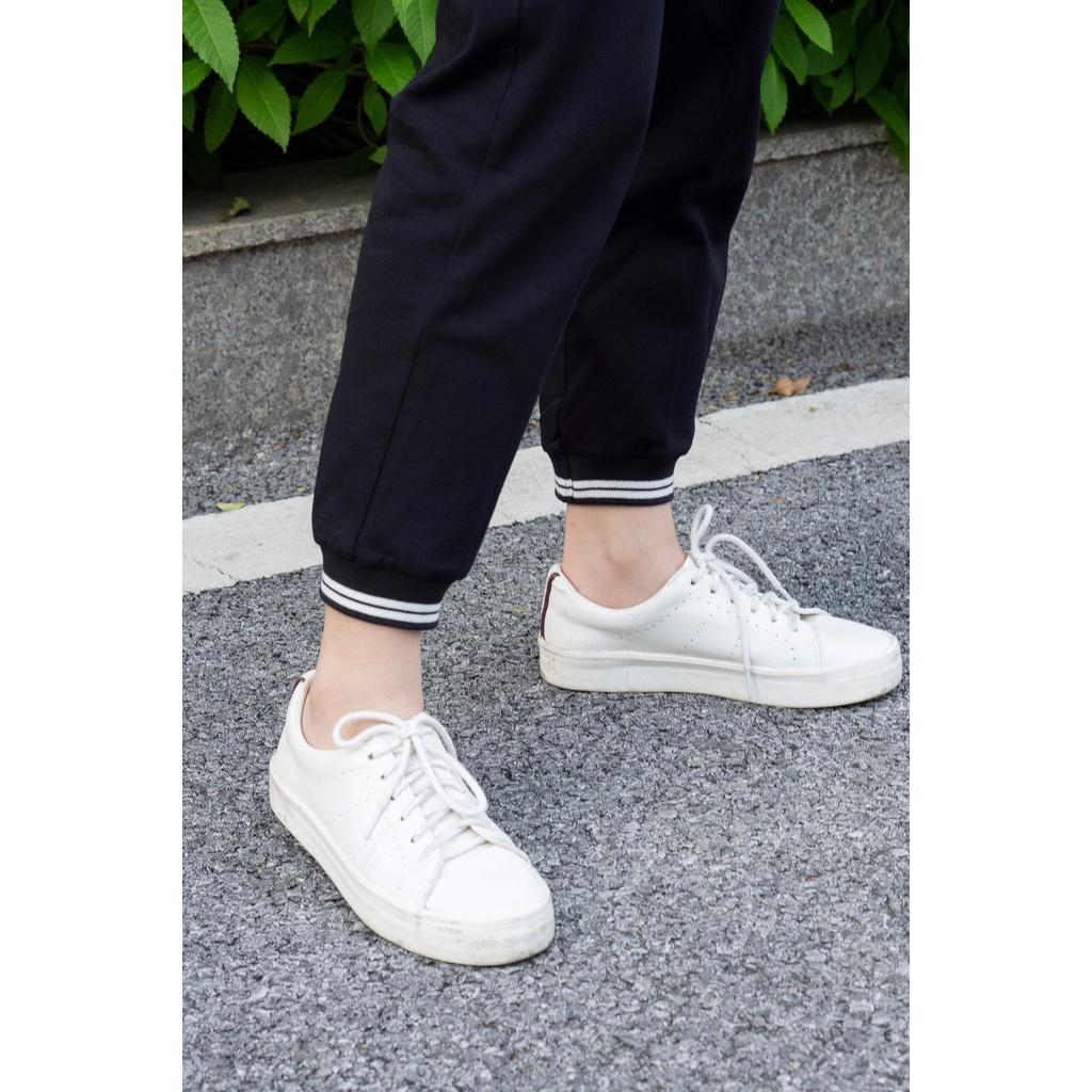 Bộ mặc nhà nữ SAYME bộ cotton thể thao mềm mịn co giãn 4 chiều cổ tròn và cổ tim WBST0019, WBST0021