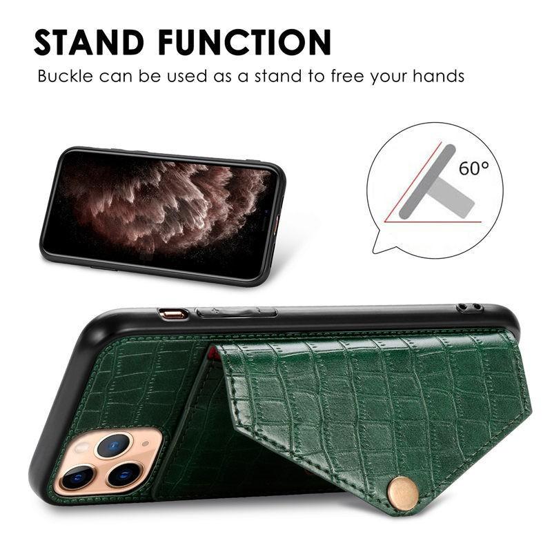 Bao Da Nắp Gập Có Ngăn Đựng Thẻ Cho Iphone Xs Max X Xr 8 7 6 6s Plus Se 2020