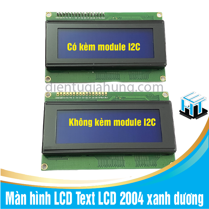 Màn hình LCD Text LCD 2004 xanh dương