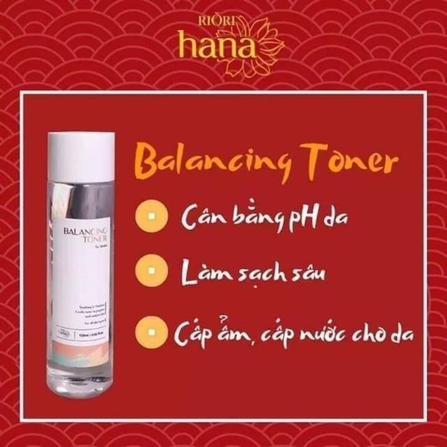 Nước Hoa Hồng Balancing Toner Riori 120ml – Làm Sạch Sâu, Se khit Lỗ Chân Lông