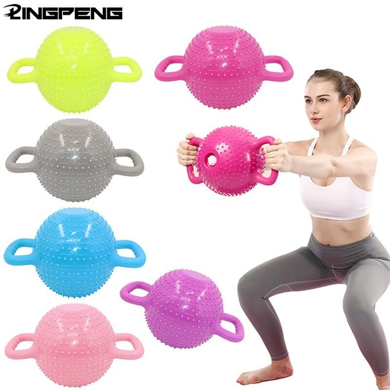 Yoga Fitness Kettlebell Adjustable Portable Kettlebell Dumbbell Double Handle Pilates Body Sculpting Fitness Equipment