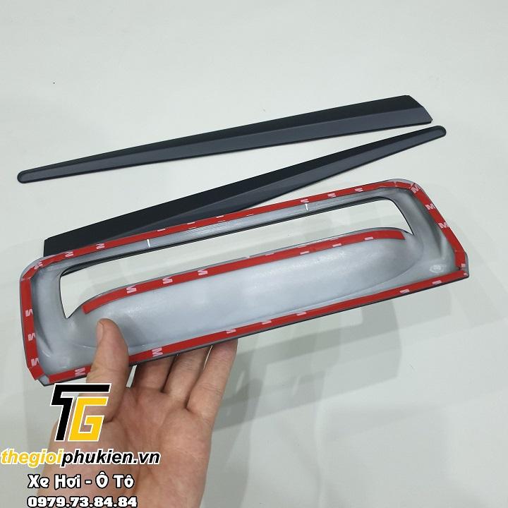 Ốp trang trí tay mở cốp sau Mazda BT50, BT-50 2014-2020 nhựa ABS đen