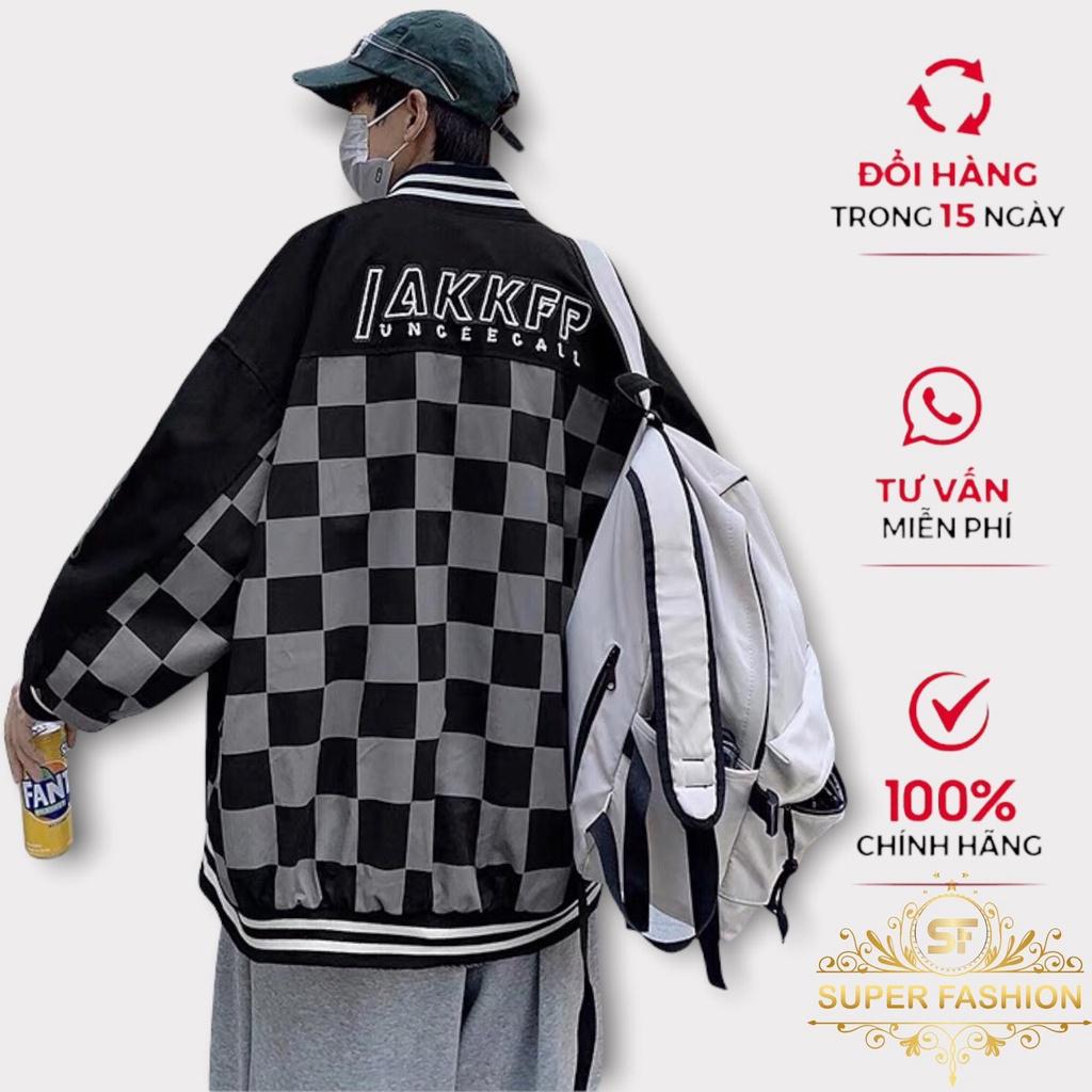 Áo Khoác Dù Bomber Nam Nữ in Chữ U Phong Cách Thời Trang Trend FASHION