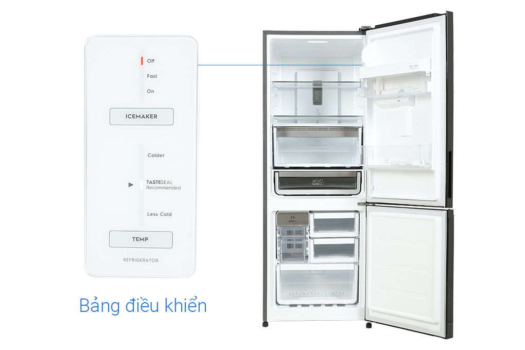 Tủ lạnh Electrolux Inverter 308 lít EBB3462K-H - Hàng Chính Hãng - Chỉ Giao Hà Nội
