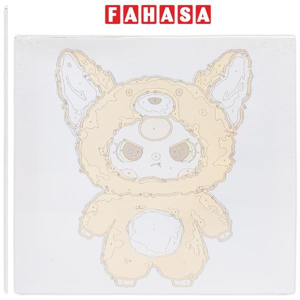 Tranh Tô Màu Số Hóa Baby Three Litte Fox - 20 x 20 cm - Dali K421