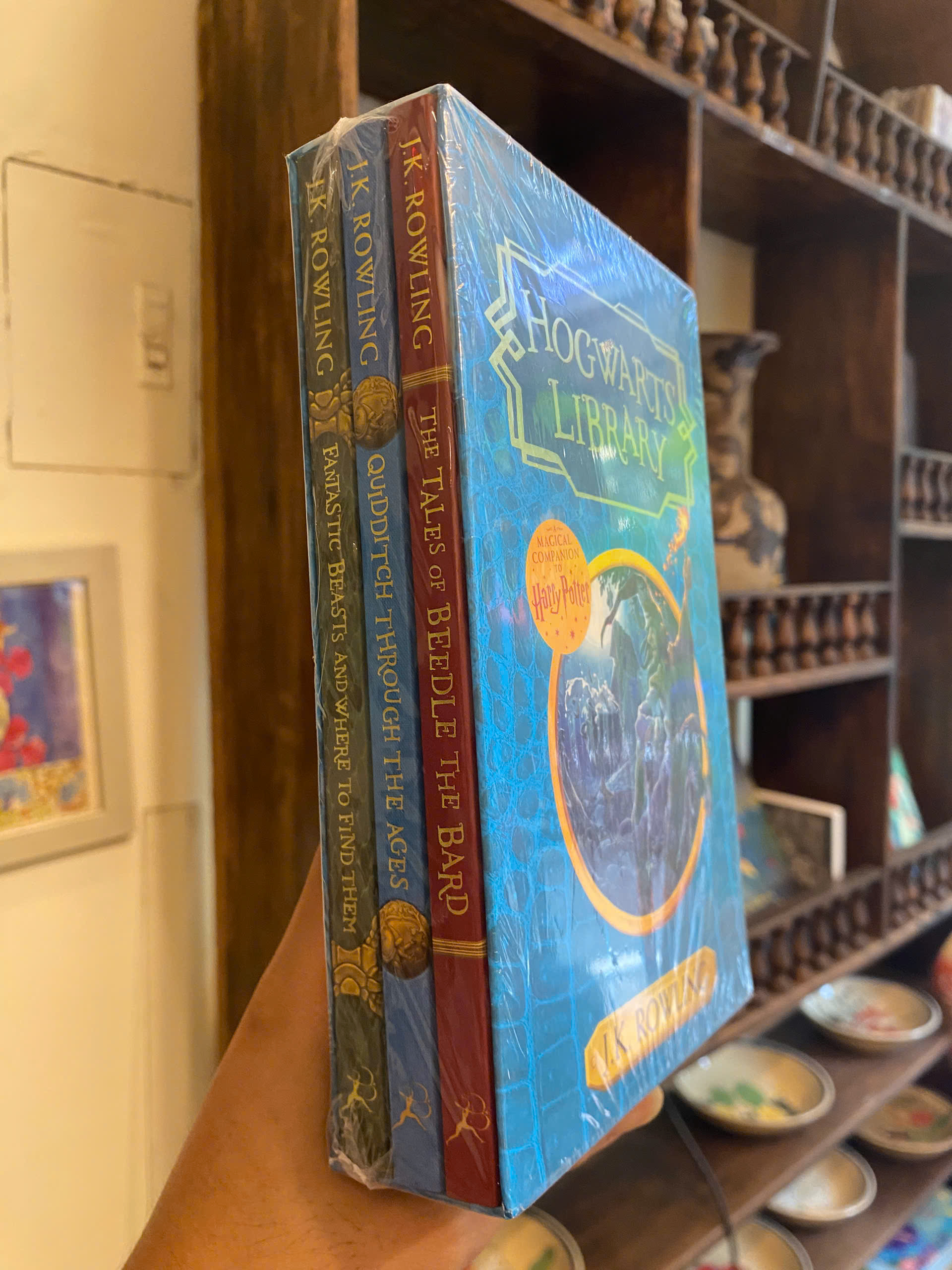 Sách - Hogwarts Library Collection by J.K Rowling. Sách thiếu nhi tiếng Anh/ Children Book/ English