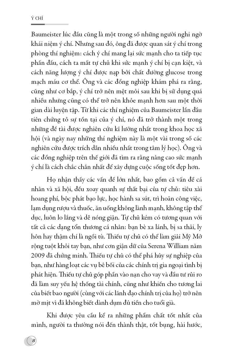 Ý Chí - Hành Trình Tái Khám Phá Sức Mạnh Lớn Nhất Của Con Người - ảnh 4