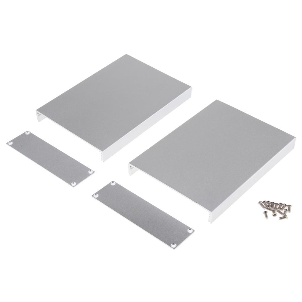 160 * 114 * 33mm Aluminum Instrument Box Enclosure DIY Electronic Case