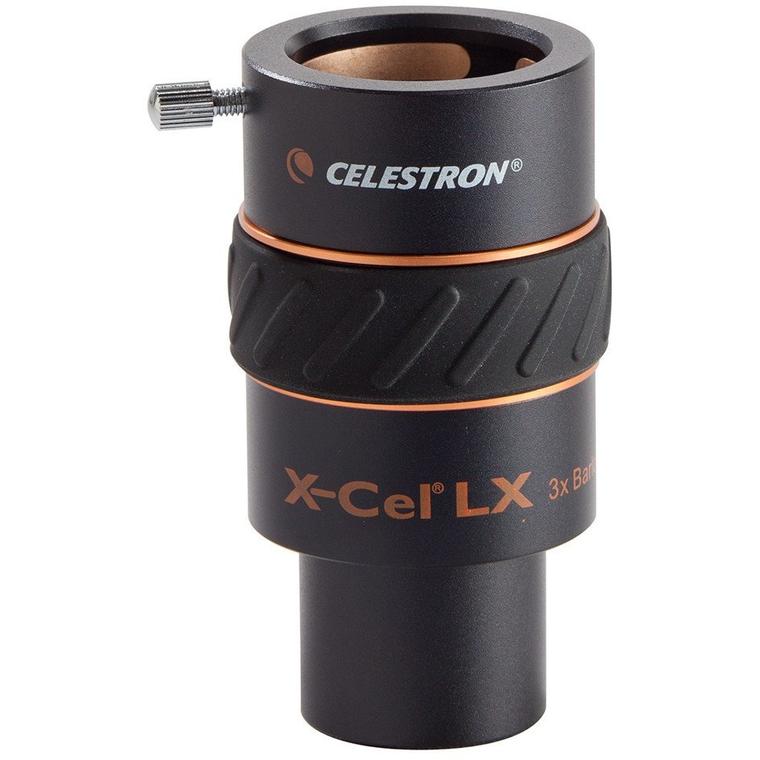 Ống kính X-cel Barlow 3x, ống kính cao cấp, chính hãng Celestron, phụ kiện kính thiên văn