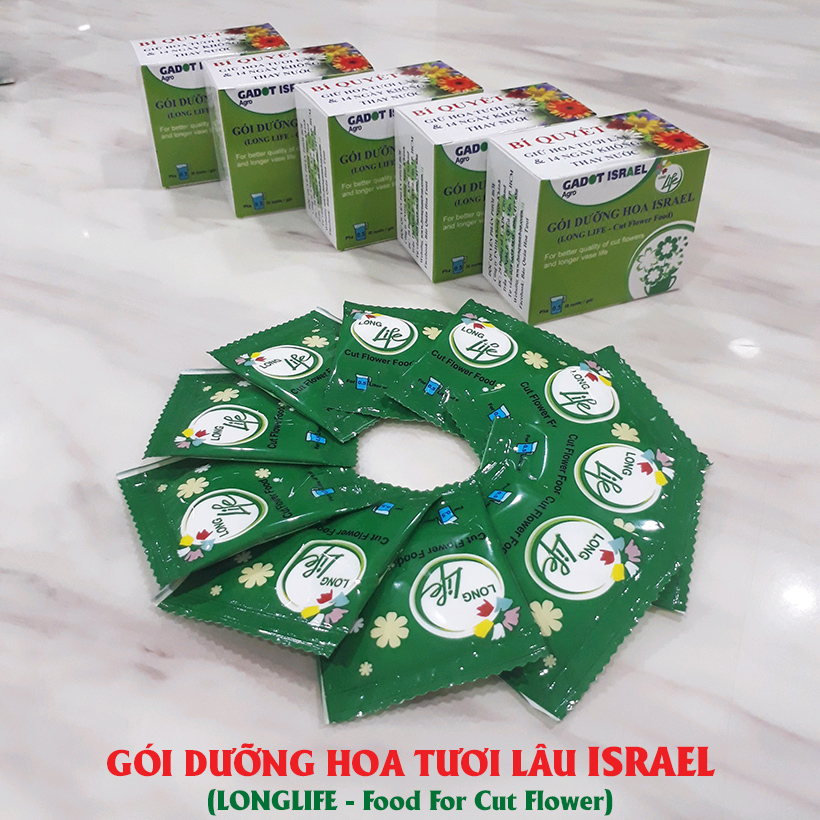 Dưỡng Hoa Lâu tàn nhập khẩu Israel (Combo 50 gói), Hiêu Longlife