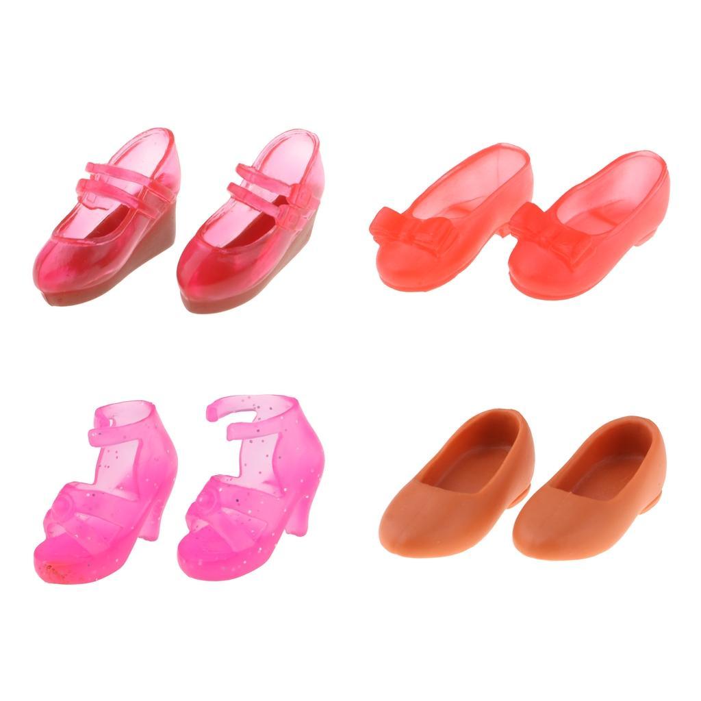 Handmade Doll Jelly Shoes for Blythe 1/6 BJD Doll 12inch Girl Doll Accessory