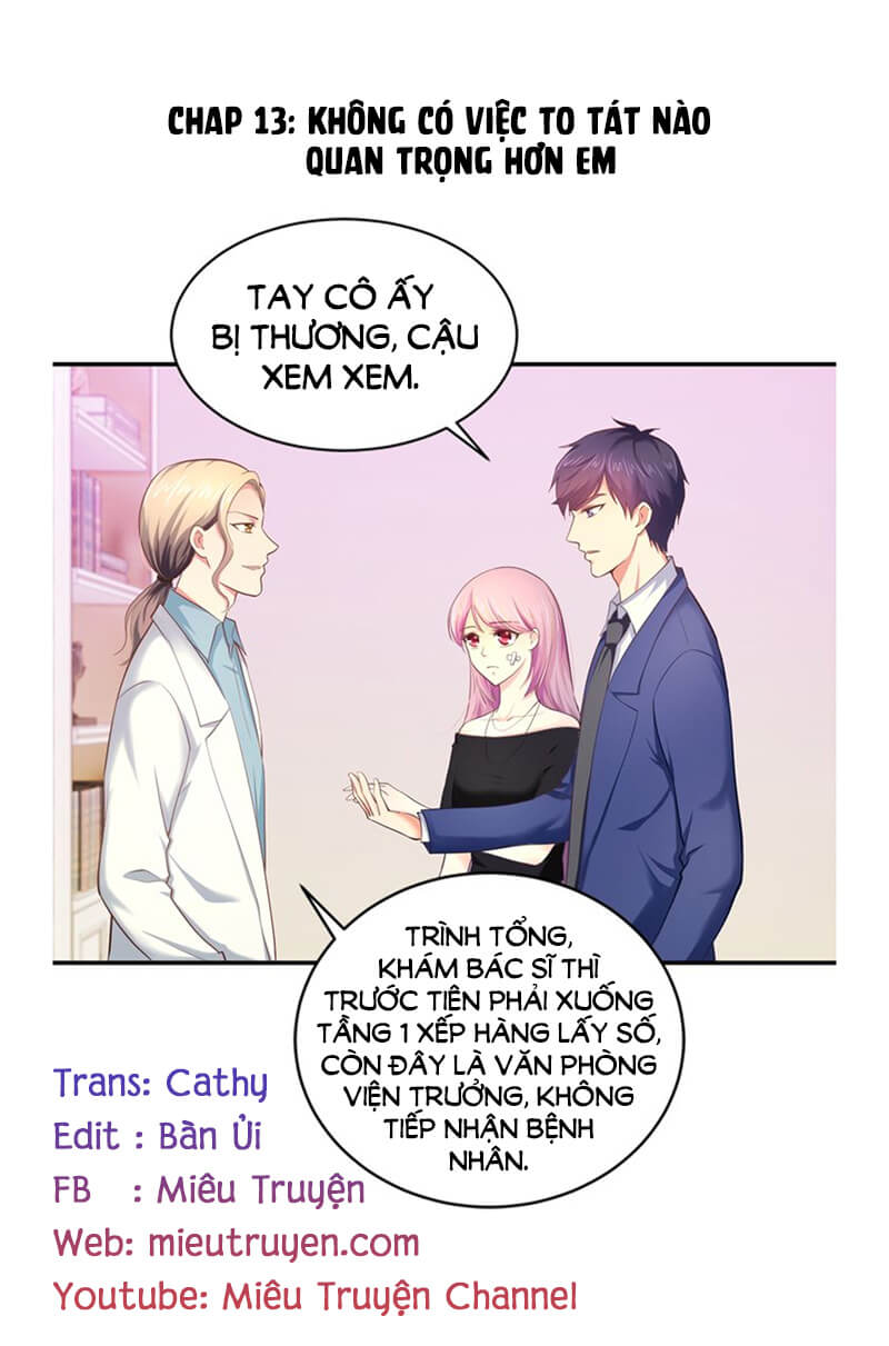 độc nhất sủng ái của thủ tịch chapter 13 1