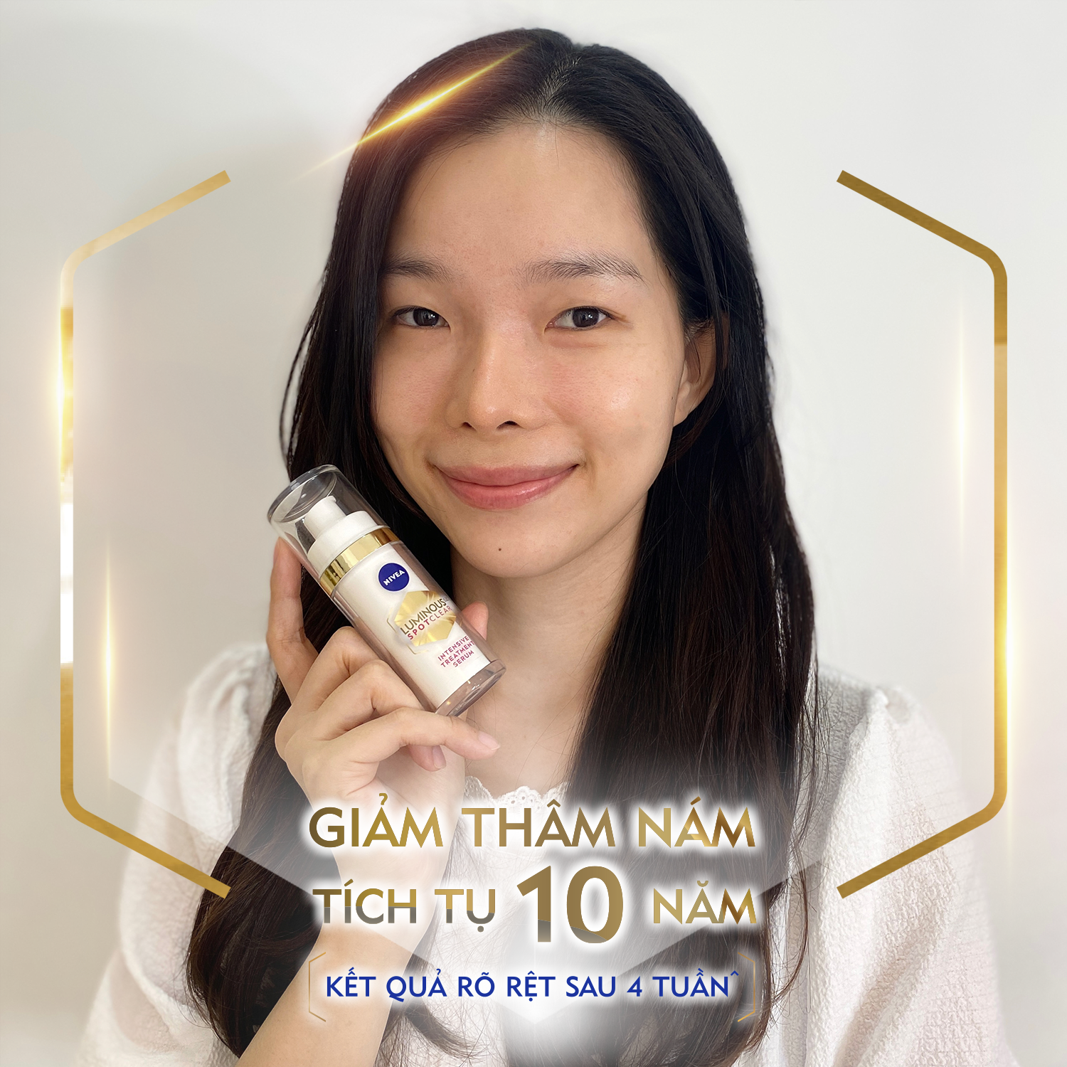 Bộ Sản Phẩm Dưỡng Da Chuyên Sâu NIVEA Luminous630 Làm Mờ Đốm Nâu| Ngừa Thâm Nám | Sáng Da | Chống Nắng (30 ml &amp; 40 ml)