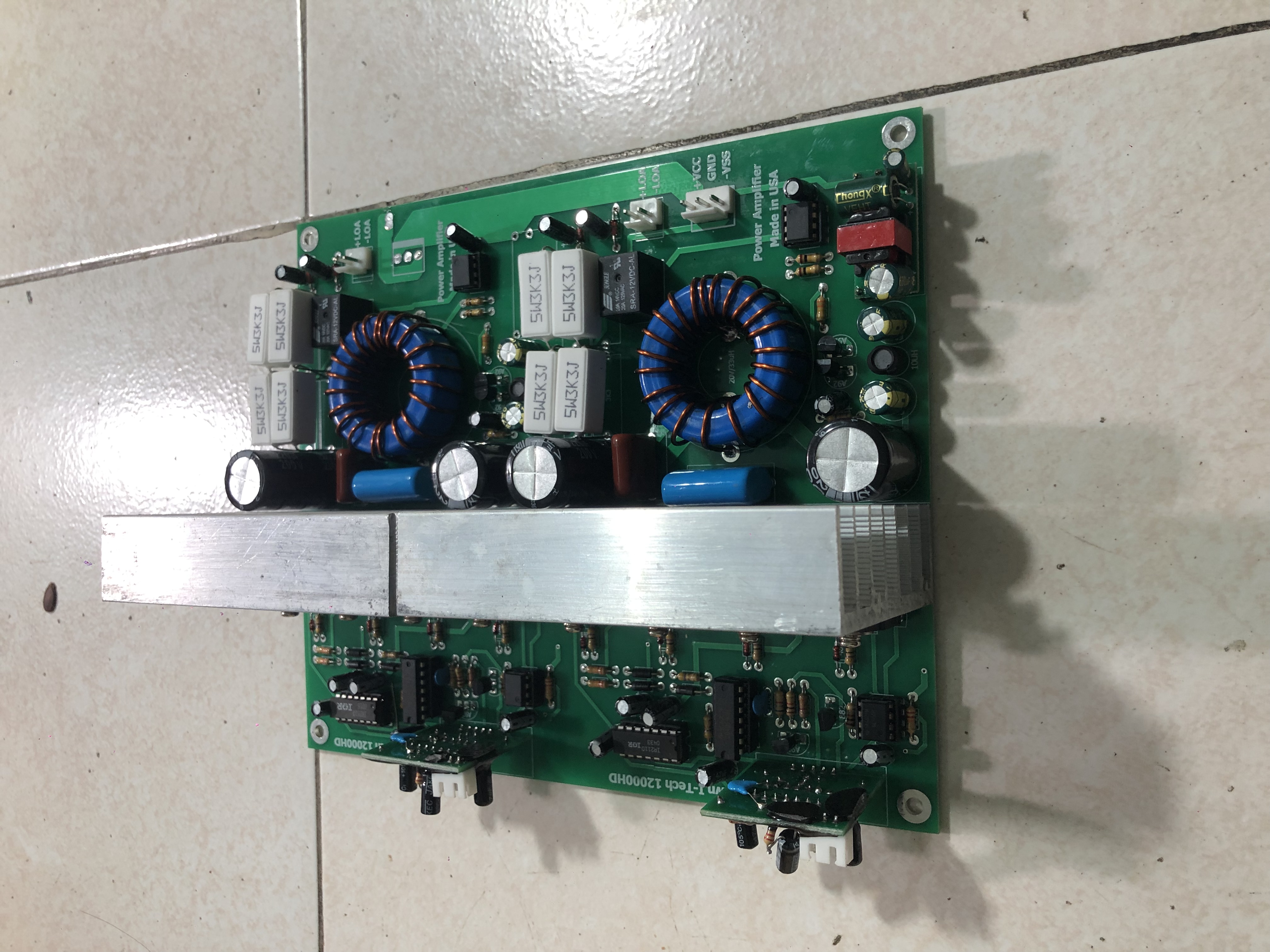 Mạch công suất class d 2 kênh ste 5000w