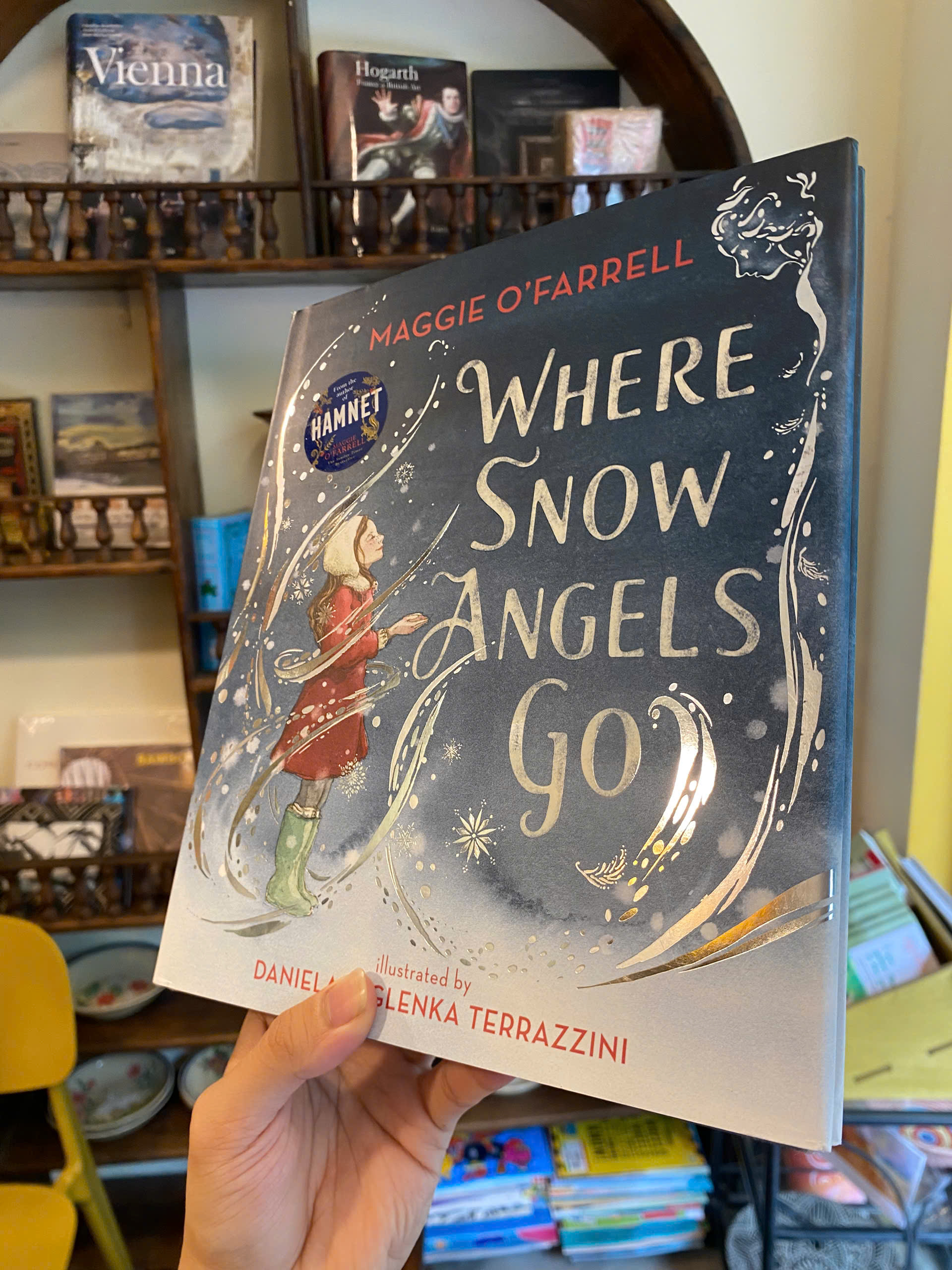 Sách - Where Snow Angels Go: A Delightfully Wintery Picture Book in English / Ngoại văn
