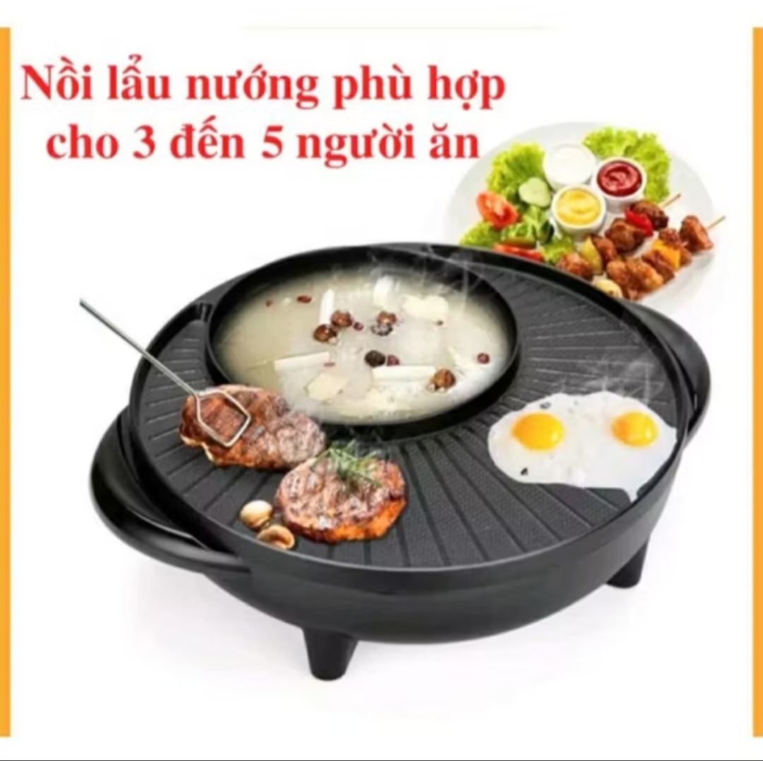 NỒI NẤU LẨU BẾP NƯỚNG ĐA CHỨC NĂNG THUẬN TIỆN CHO MỌI GIA ĐÌNH