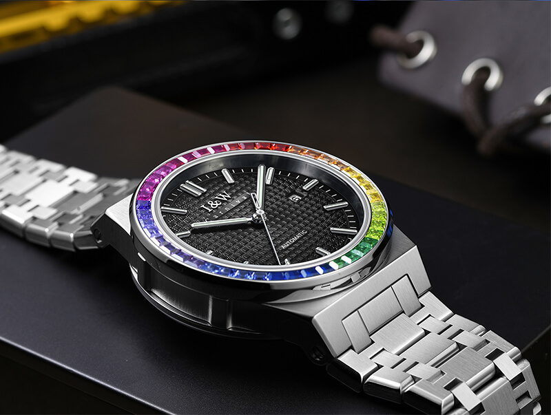 Đồng hồ nam chính hãng IW Carnival IW716G-5 ,Kính sapphire,chống xước,Chống nước30m,BH24 tháng,Máy điện tử(pin),dây da