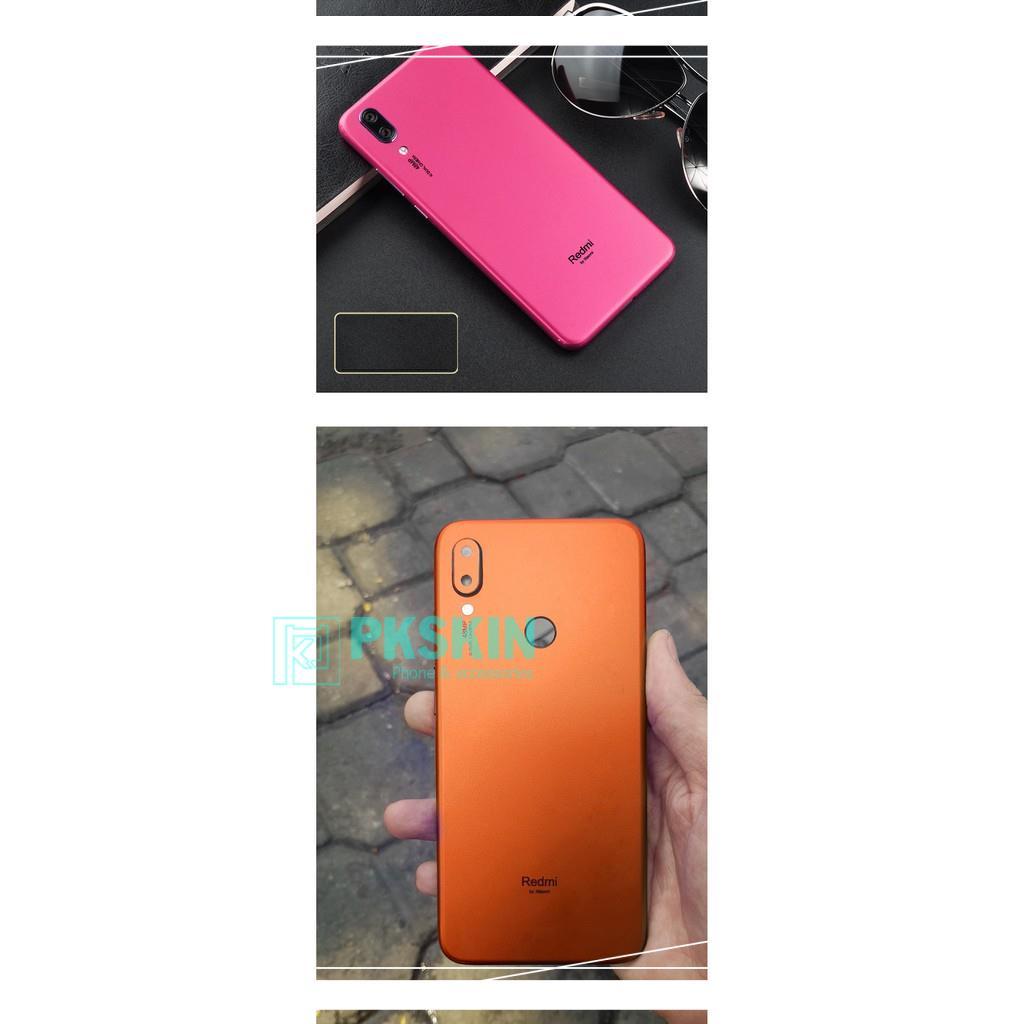 Miếng dán skin dành cho xiaomi redmi 7 , xiaomi note 7 note , note 7 pro