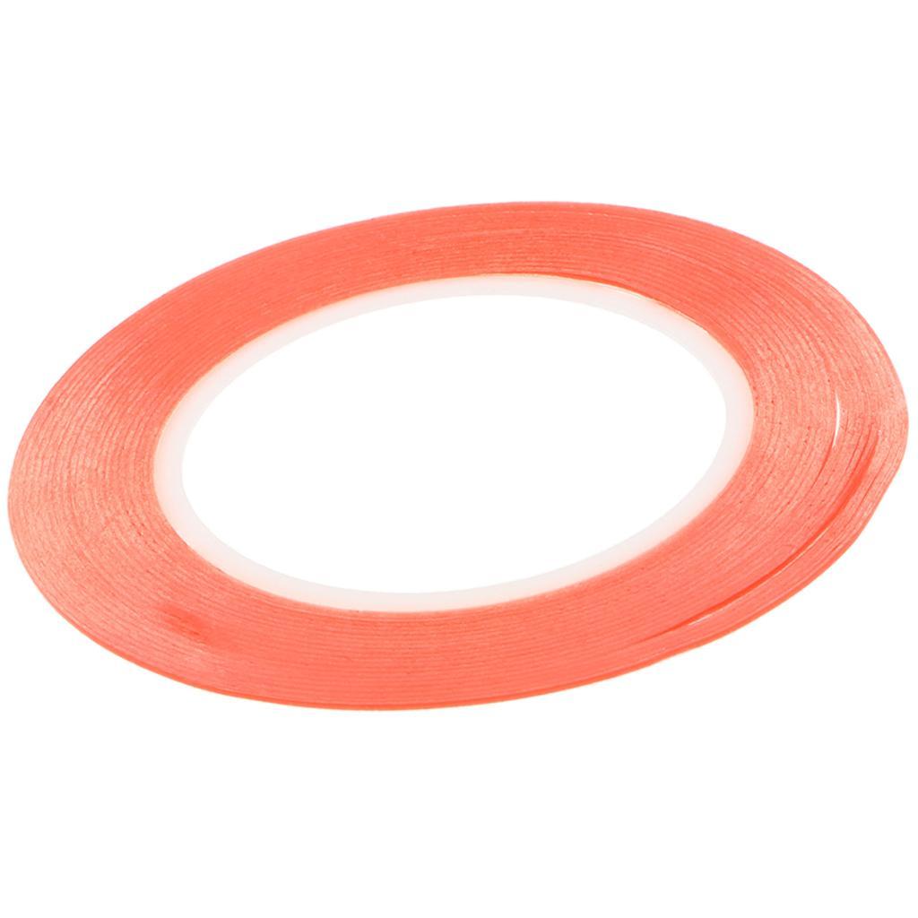 2- Red Double Sided Adhesive Tape Mobile Phone Computer Screen Repair 1mm