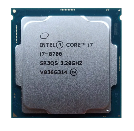 Bộ Vi Xử Lý CPU Intel Core I7-8700 (3.20GHz, 12M, 6 Cores 12 Threads, Socket LGA1151-V2, Thế hệ 8) Tray chưa Fan - Hàng Chính Hãng