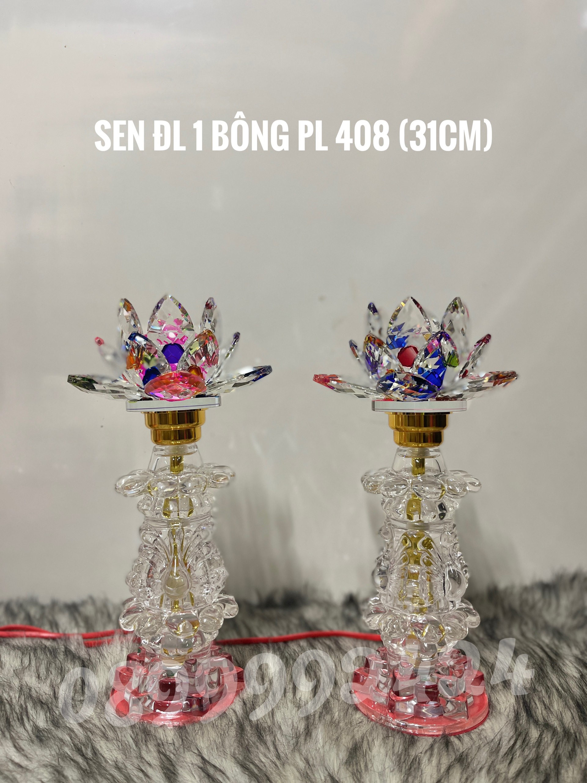 ĐÈN THỜ PHA LÊ CAO CẤP 408 GIÁ BÁN 1 CẶP