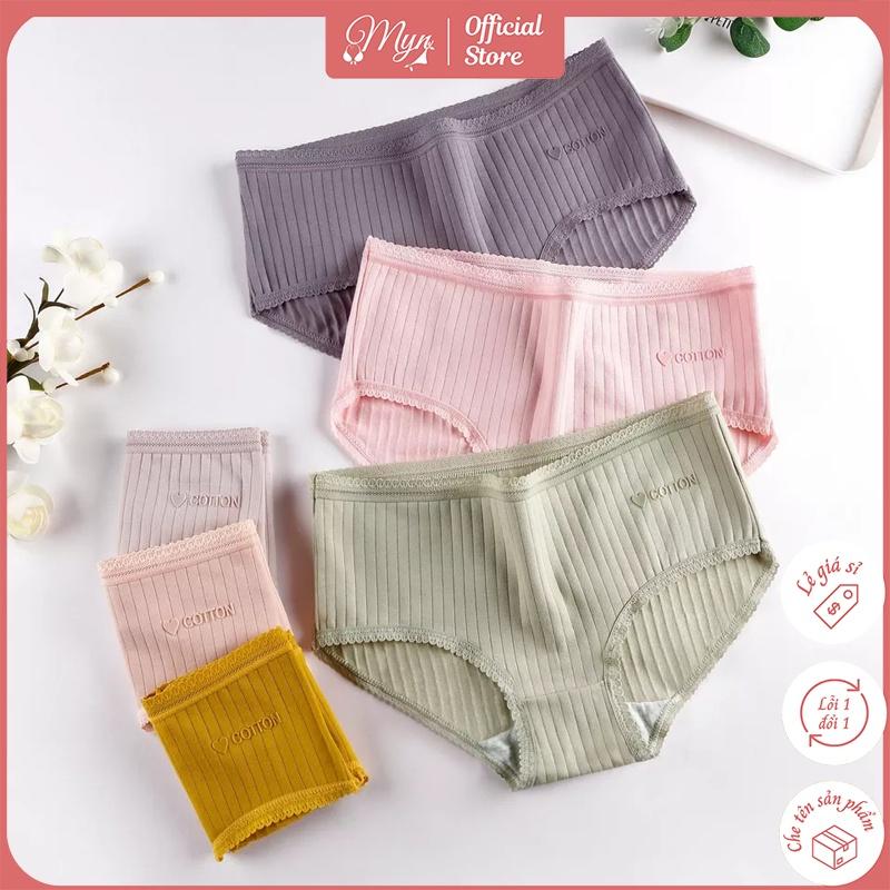 QUẦN LÓT NỮ COTTON THỜI TRANG THOÁNG KHÍ CHỐNG VI KHUẨN