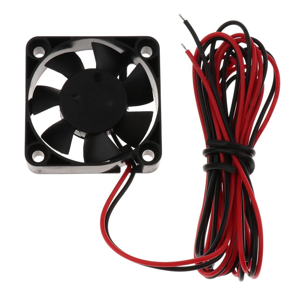 40x40x10mm 12V 0.1A Brushless DC Cooling Fan Oil Bearing 2pin for 3D Printer
