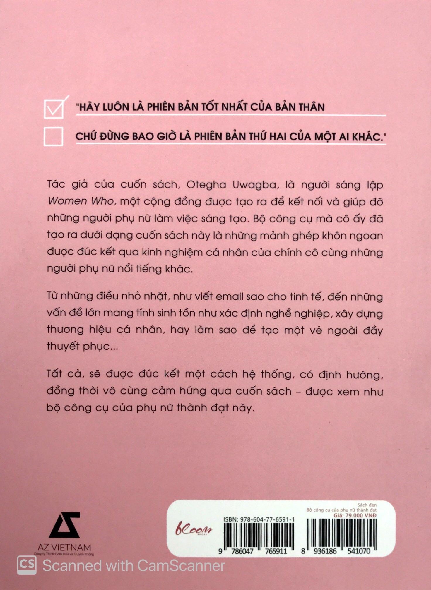Sách Đen - Bộ Công Cụ Của Phụ Nữ Thành Đạt