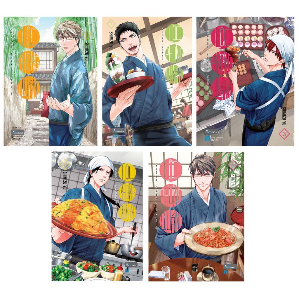 Sách - Những Chàng Trai Ở Lộc Phong Quán - Shimizu Yu - AZ Việt Nam