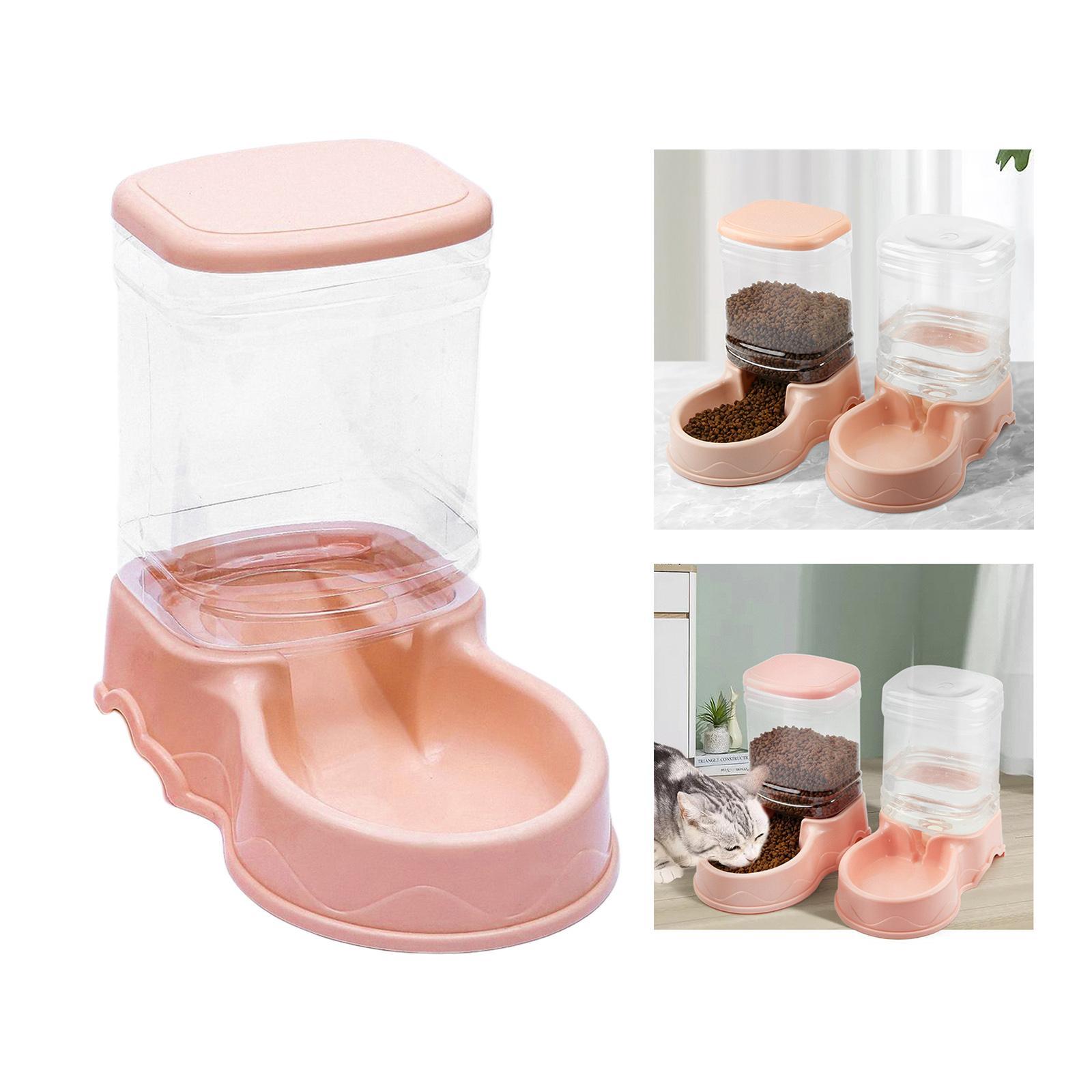2x 3.5L Automatic Pet Feeder Water Feeder Food Feeder Small Medium Large Dog