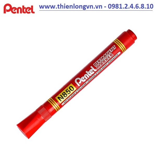 Bút lông dầu Pentel – N850 màu đỏ