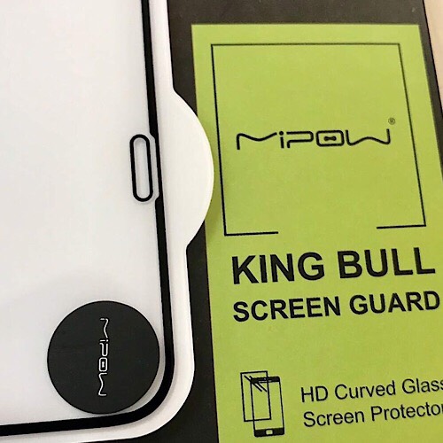 Miếng dán cường lực màn hình và Decal lưng sau cho iPhone 11 Pro (5.8") hiệu MIPOW King Bull chuẩn 9H / 0.26 mm (2 trong 1) - Hàng nhập khẩu