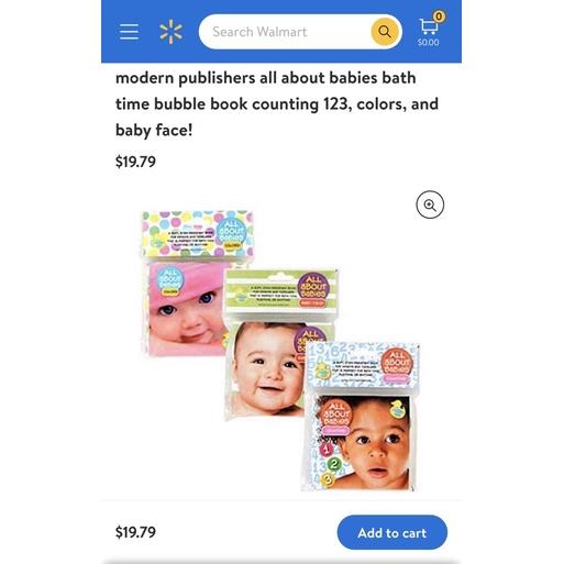 Sách nhà tắm cho bé All About Babies Bath Time - Kappa