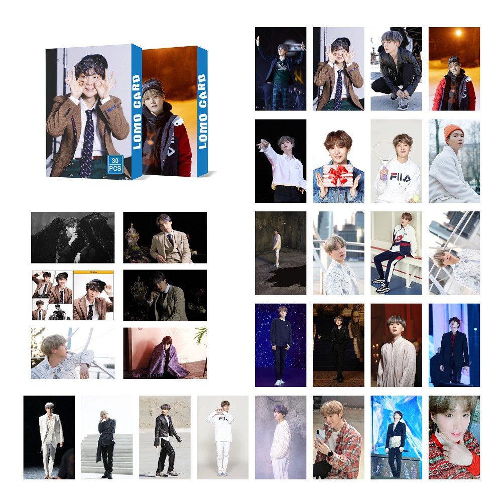 Lomo card SUGA BTS Map of the soul 7