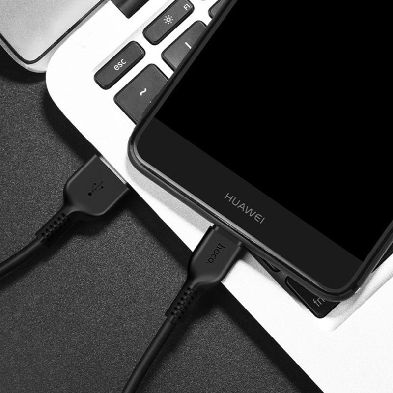 Cáp sạc USB Type - C Hoco X20 sạc nhanh 2.0A dài 3m - Hãng chính hãng