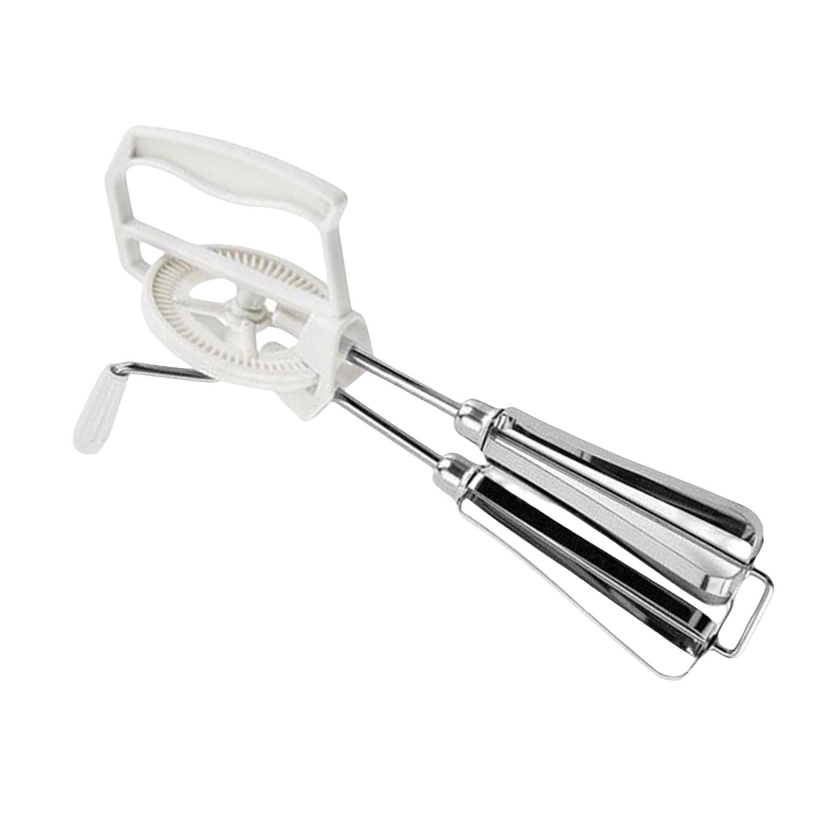 Rotary Hand Whisk Egg Beater Mixer ,Easy to Clean Cooking Tool Gadgets