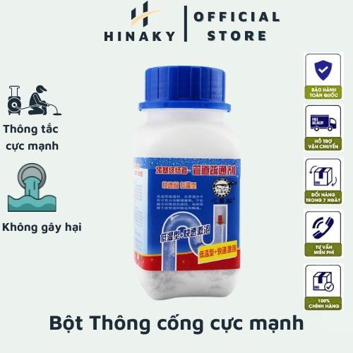 LỌ BỘT THÔNG TẮC CỐNG BỒN CẦU CỰC MẠNH CHAI VUÔNG NẮP XANH MỚI