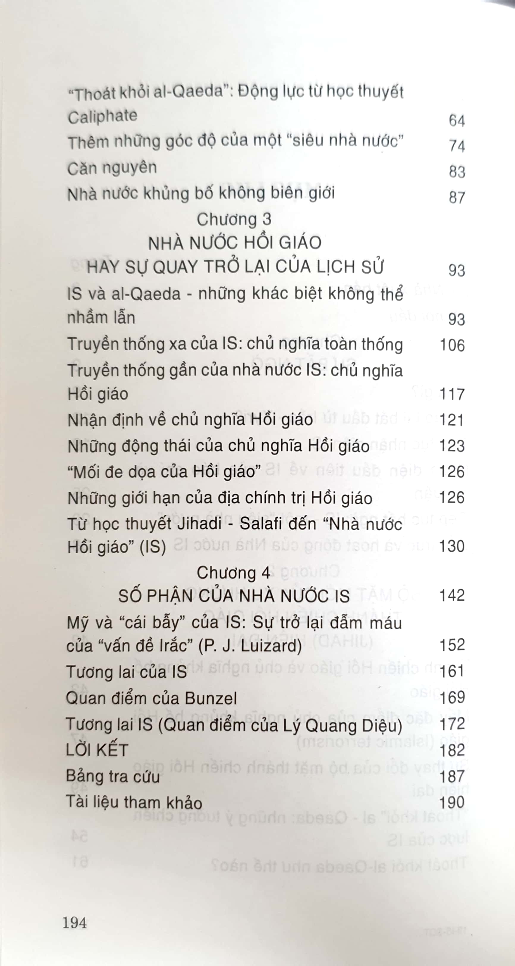 IS sự quay trở lại của lịch sử