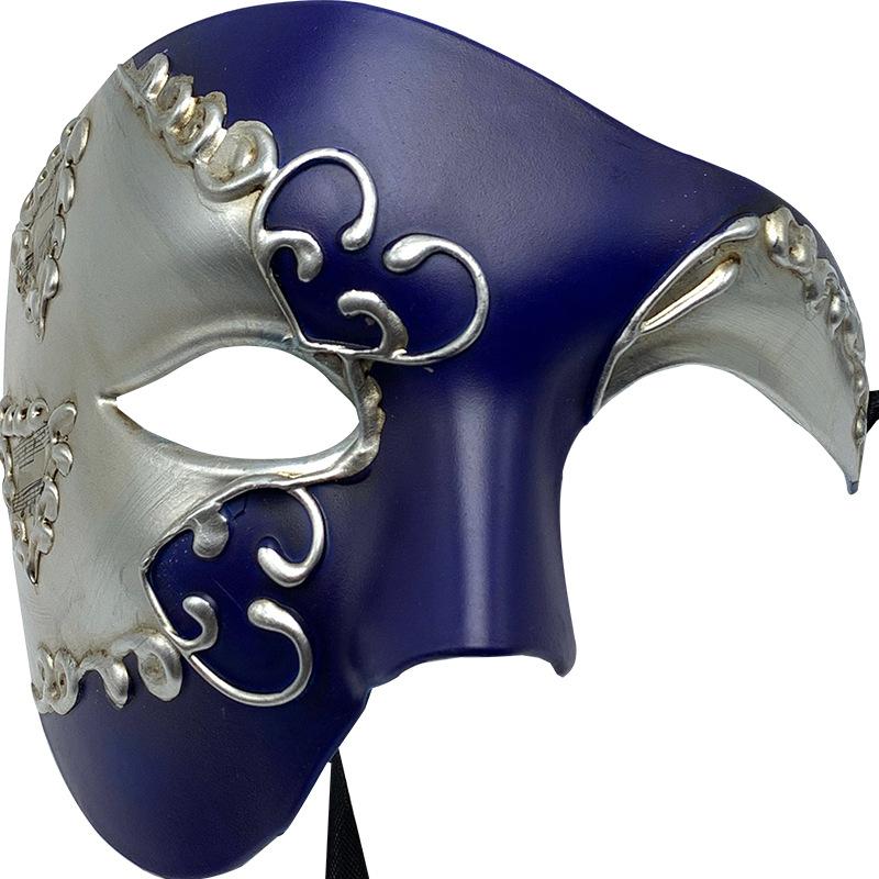 Mặt nạ nửa mặt nam Phantom Of The Opera Venetian Carnival