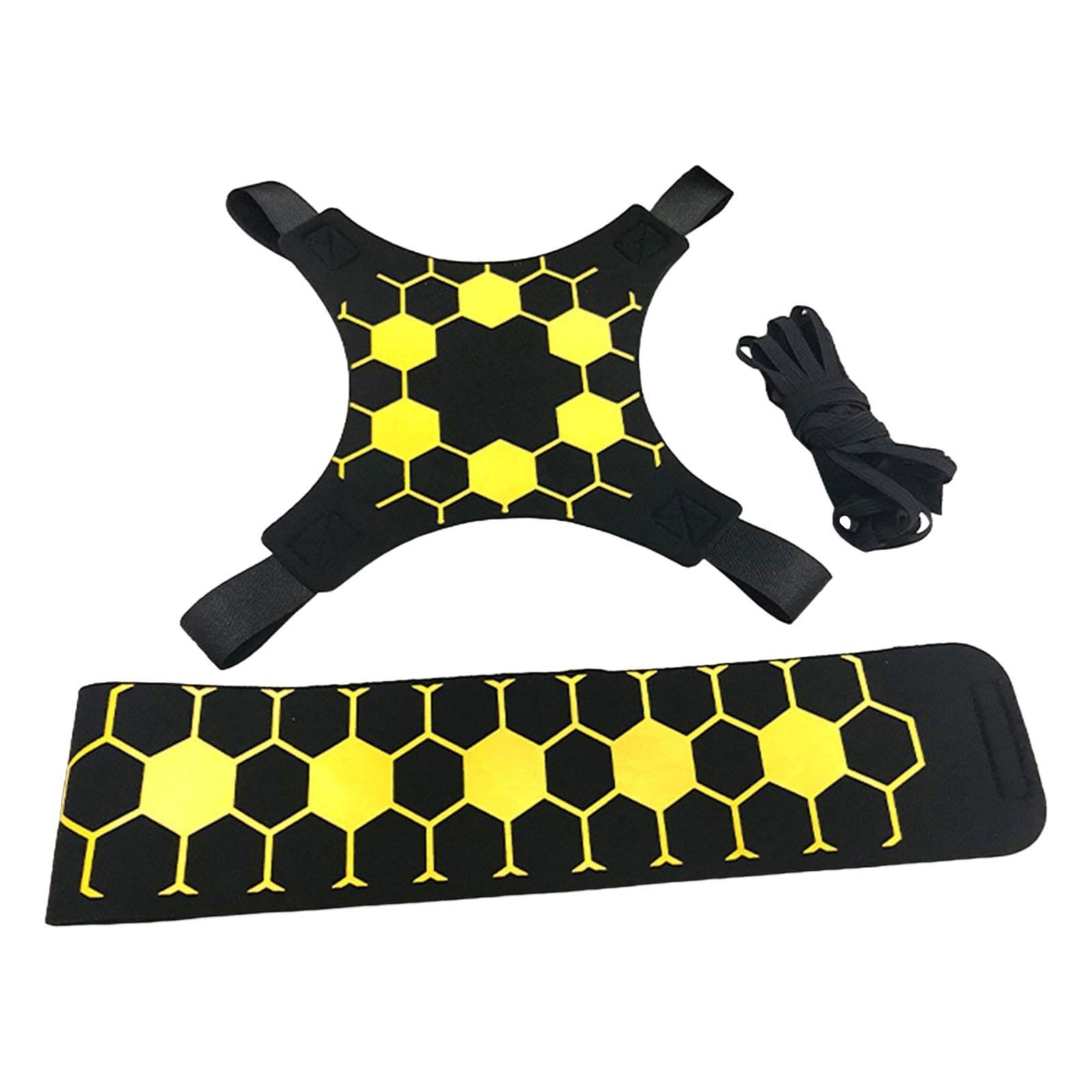 Soccer Trainer Kick Throw Solo Practice Control Skills Adjustable Waist Belt