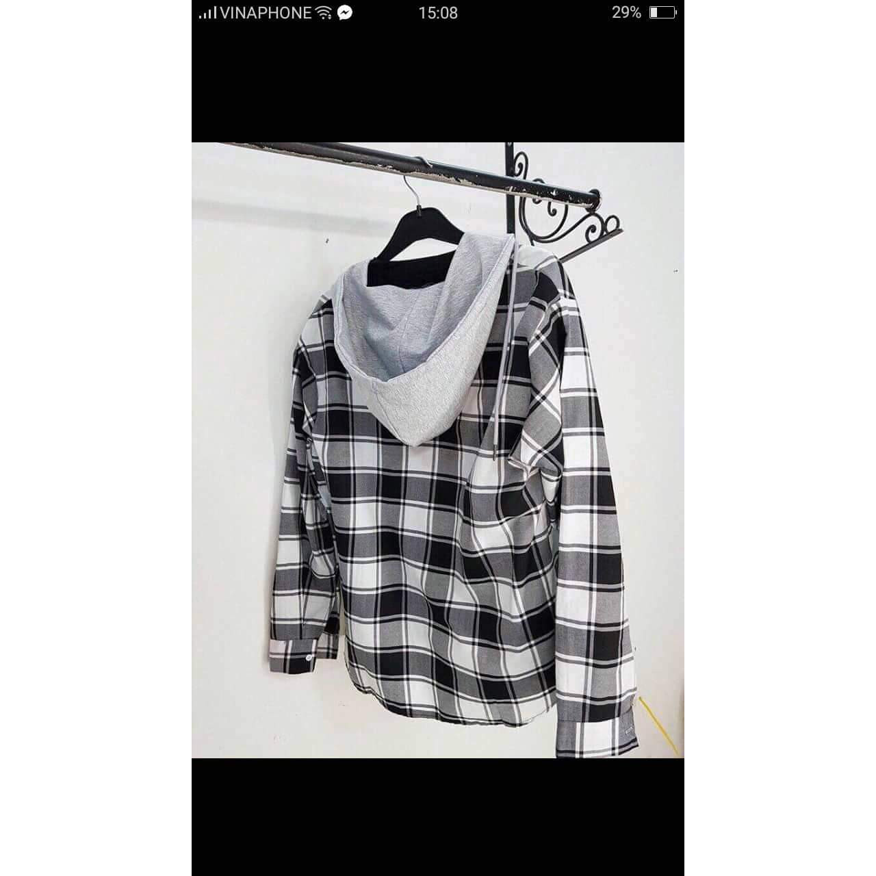 Hình ảnh Áo sơ mi FLANNEL kẻ caro Unisex phong cách streetswear, Kẻ Caro Nam Nữ Form rộng Phong Cách, Áo Sơ Mi Khoác Ngoài Cao Cấp Siêu Đẹp, Áo khoác sowmi unisex form rộng CARO nam nữ phong cách ulzzang