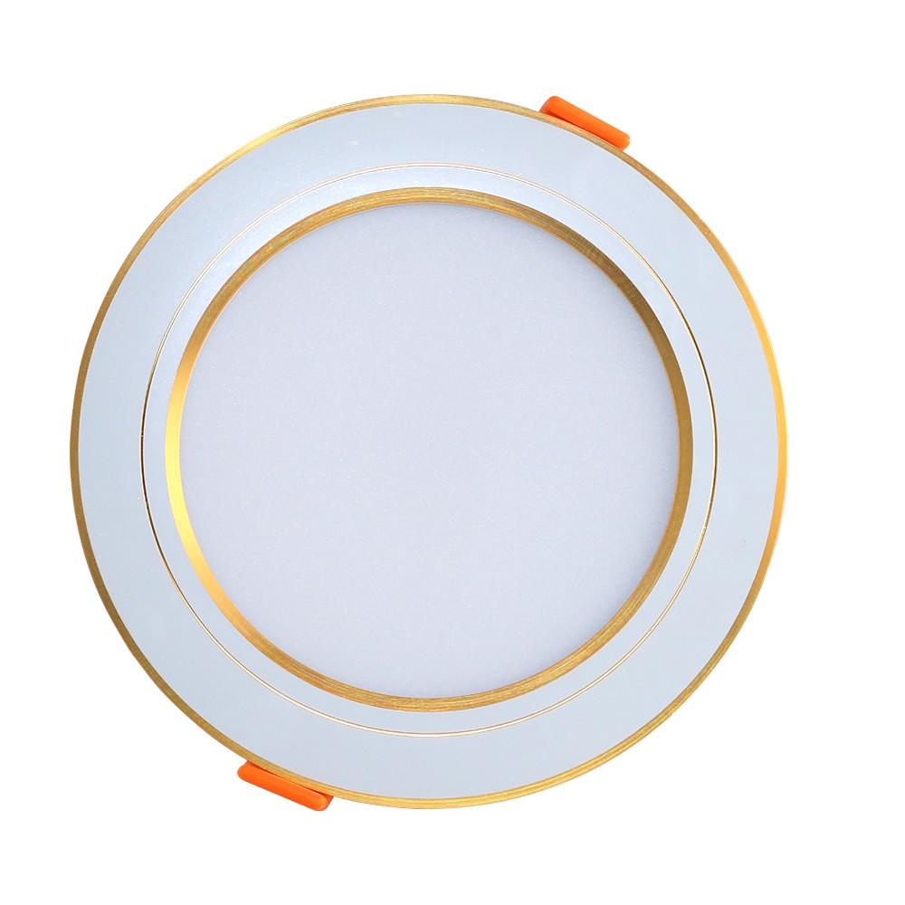 Đèn LED âm trần đổi 3 màu 9W Rạng Đông, khoét lỗ 110, vỏ nhôm đúc -