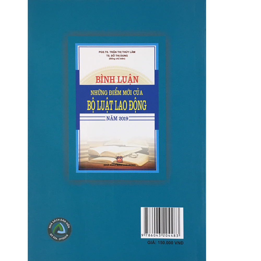 Bình Luận Những Điểm Mới Của Bộ Luật Lao Động Năm 2019