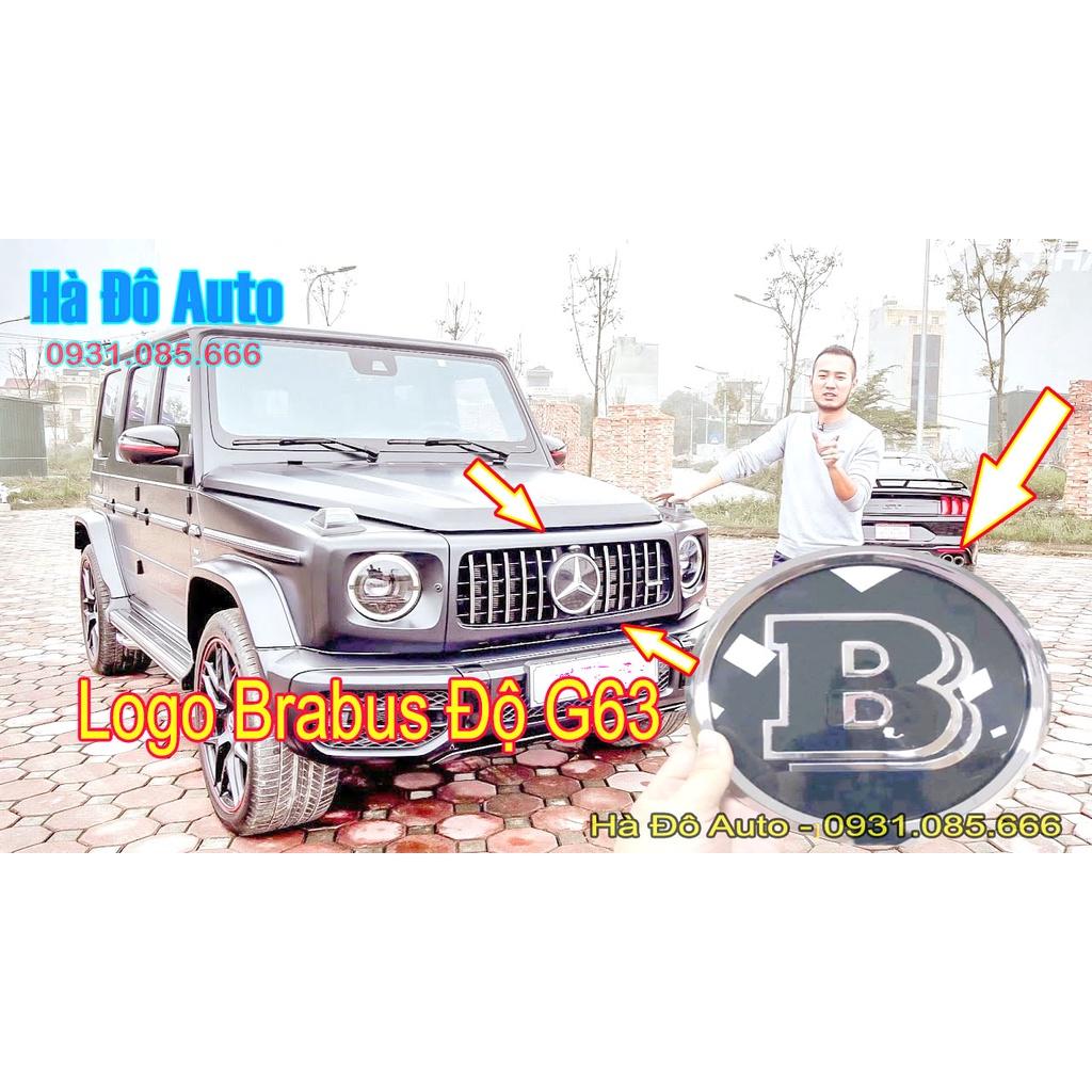 Logo Mercedes Benz Brabus Đầu Ca Lăng Mercedes G63 - Biểu Tượng Brabus Lắp Cho Xe Mercedes G63