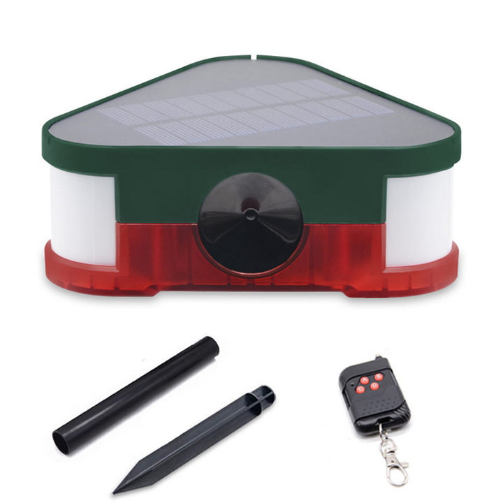 Máy báo động, báo trộm, đuổi động vật Wakamori SecuHome kèm remote sử dụng năng lượng mặt trời - Home and Garden