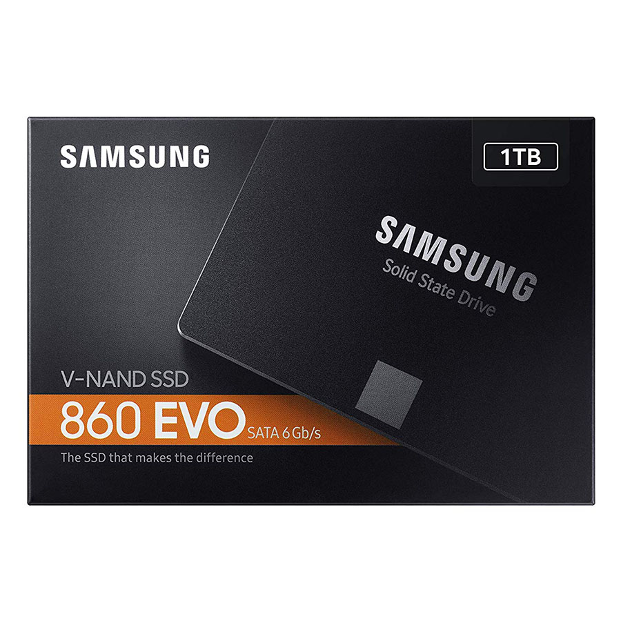 Ổ Cứng SSD Samsung 860 Evo MZ-76E1T0BW 1TB Sata III 2.5 inch - Hàng Nhập Khẩu