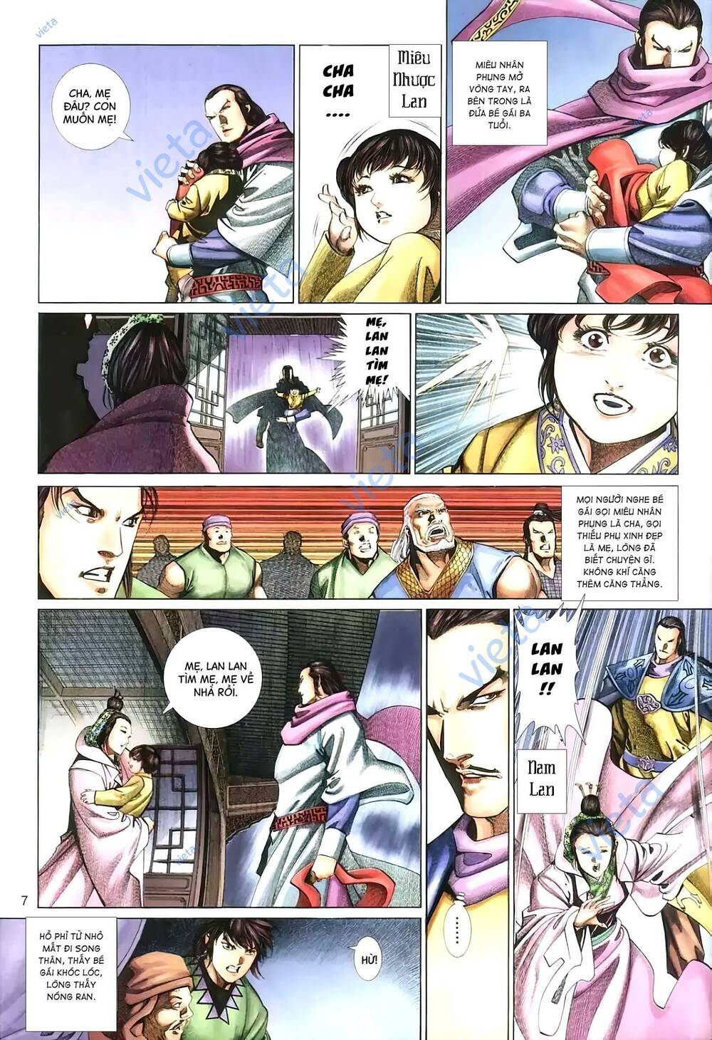 tuyết sơn phi hồ - mã vinh thành chapter 8 7