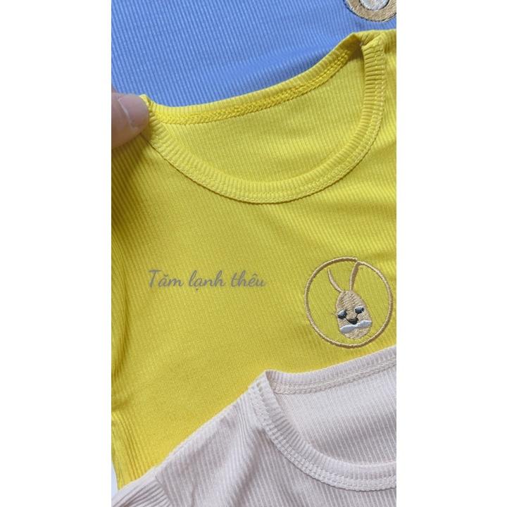 ÁO CỘC TAY LEN TĂM NHIỀU MÀU 8-18KG CHO BÉ TRAI VÀ GÁI MINKYMOM
