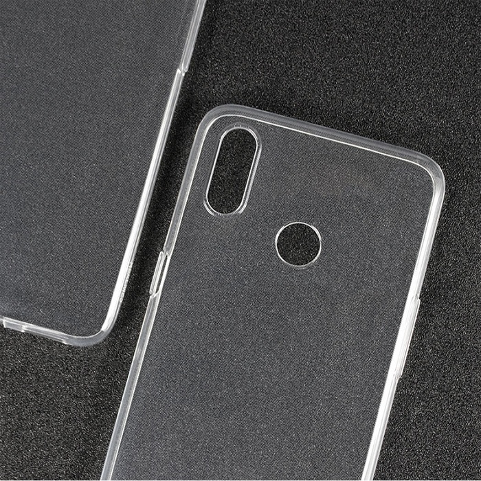 Ốp lưng silicon dẻo trong suốt siêu mỏng 0.6mm dành cho OPPO Realme 3
