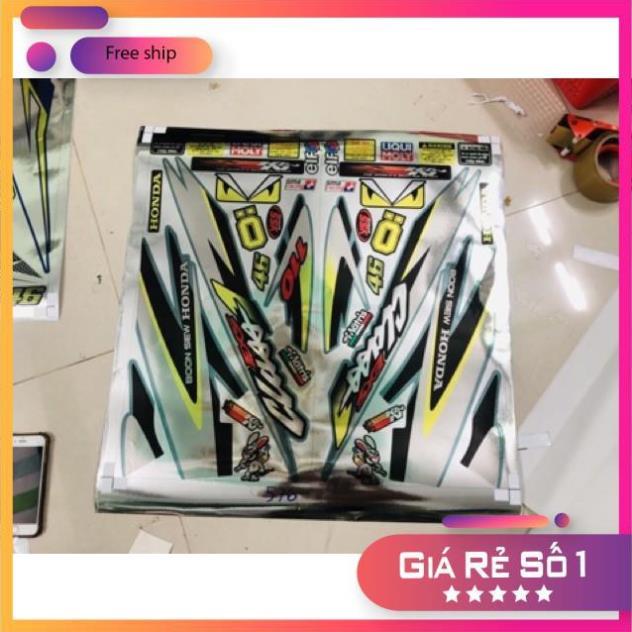 Tem rời wave đời đầu Class1 chất liệu Crom cao cấp bảo hành màu sắc vĩnh viễn